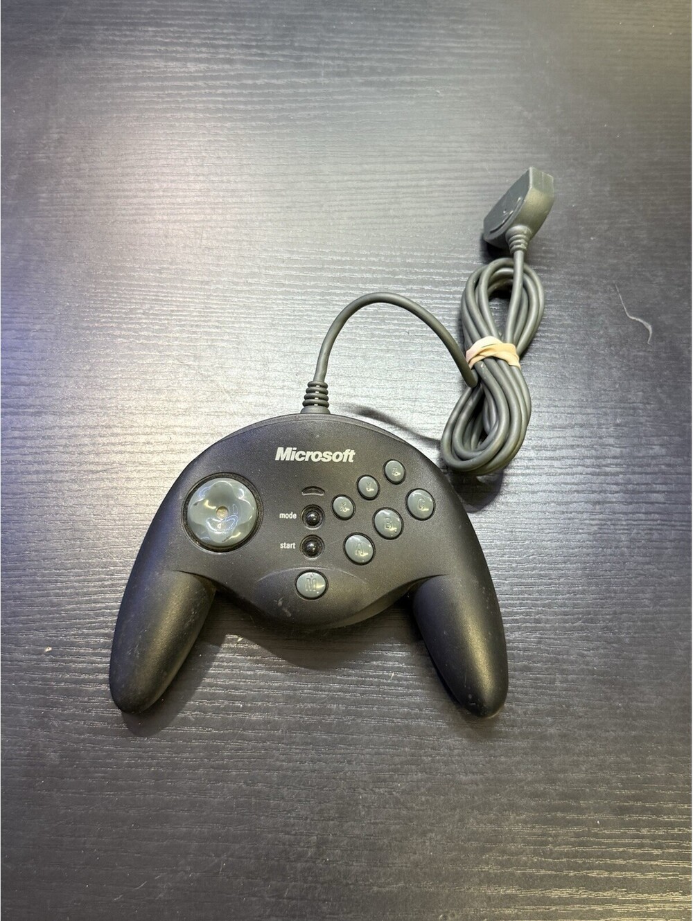 Vintage Microsoft SideWinder Game Pad 90873 15-Pin PC Gameport Controller